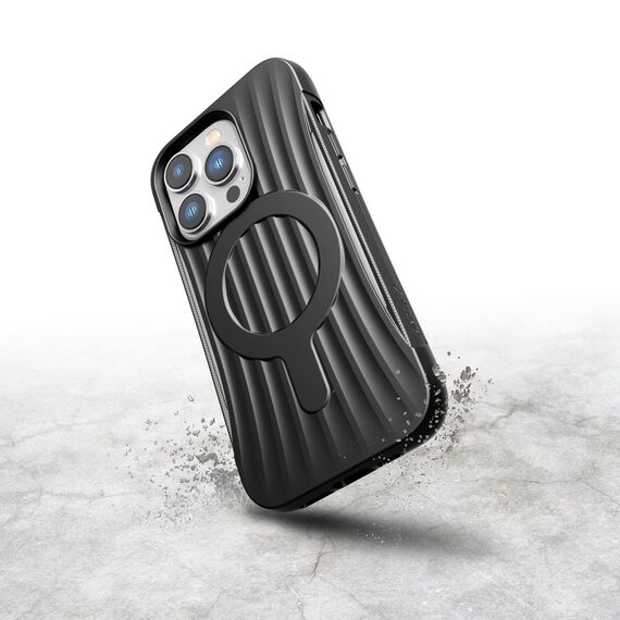 Raptic X-Doria Clutch Case iPhone 14 Pro with MagSafe back cover black | Techbox