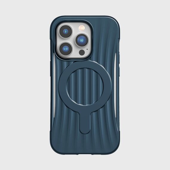 Raptic X-Doria Clutch Case iPhone 14 Pro with MagSafe back cover blue | Techbox