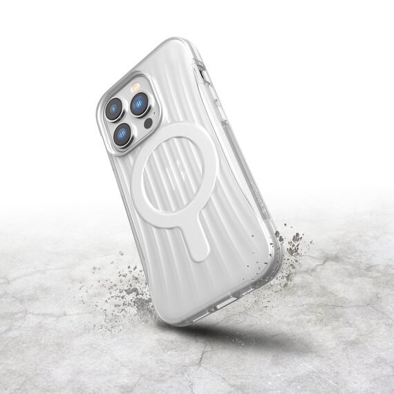 Raptic X-Doria Clutch Case iPhone 14 Pro with MagSafe back cover transparent | Techbox