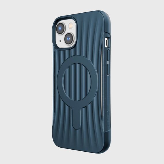 Raptic X-Doria Clutch Case iPhone 14 with MagSafe back cover blue - Apple Cases - Cases - Techbox