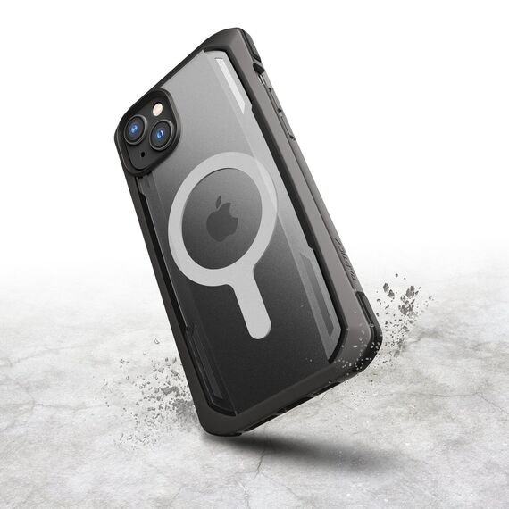 Raptic X-Doria Secure Case for iPhone 14 Plus with MagSafe armored cover black - Apple Cases - Cases - Techbox