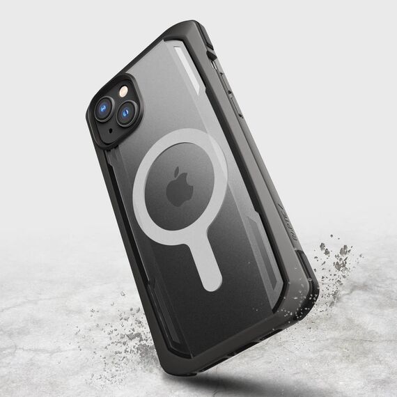 Raptic X-Doria Secure Case for iPhone 14 Plus with MagSafe armored cover black - Apple Cases - Cases - Techbox