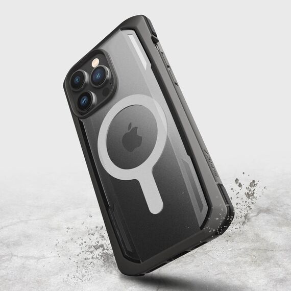 Raptic X-Doria Secure Case for iPhone 14 Pro with MagSafe armored cover black | Techbox