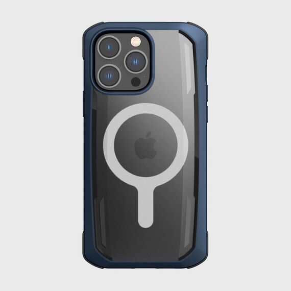 Raptic X-Doria Secure Case for iPhone 14 Pro with MagSafe armored cover blue | Techbox
