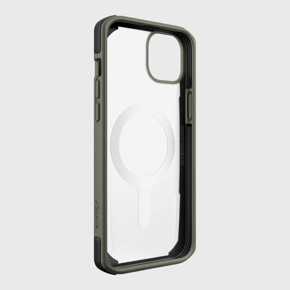 Raptic X-Doria Secure Case iPhone 14 Plus with MagSafe armored cover green | Techbox