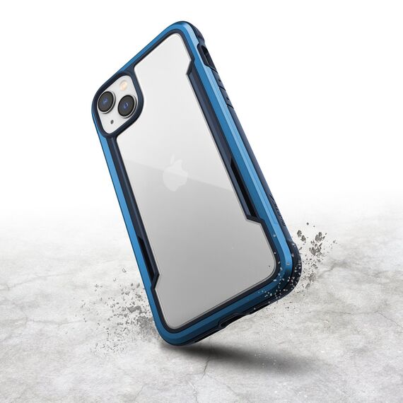 Raptic X-Doria Shield Case iPhone 14 Plus armored cover blue - Apple Cases - Cases - Techbox