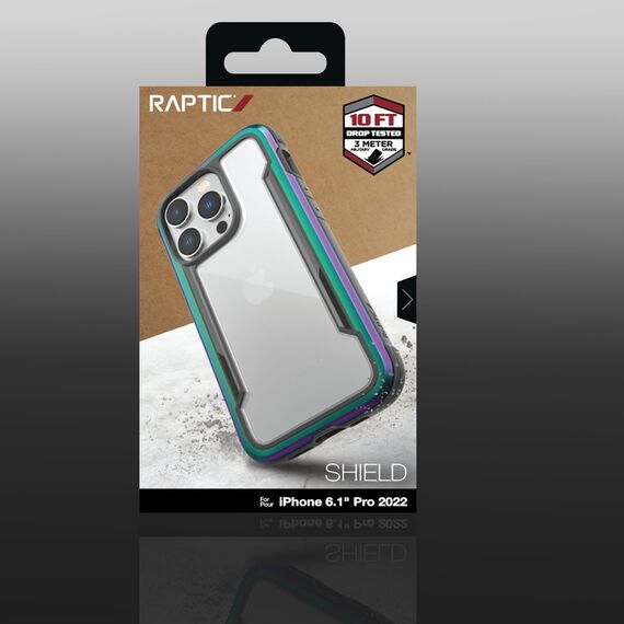 Raptic X-Doria Shield Case iPhone 14 Pro armored opal cover - Apple Cases - Cases - Techbox