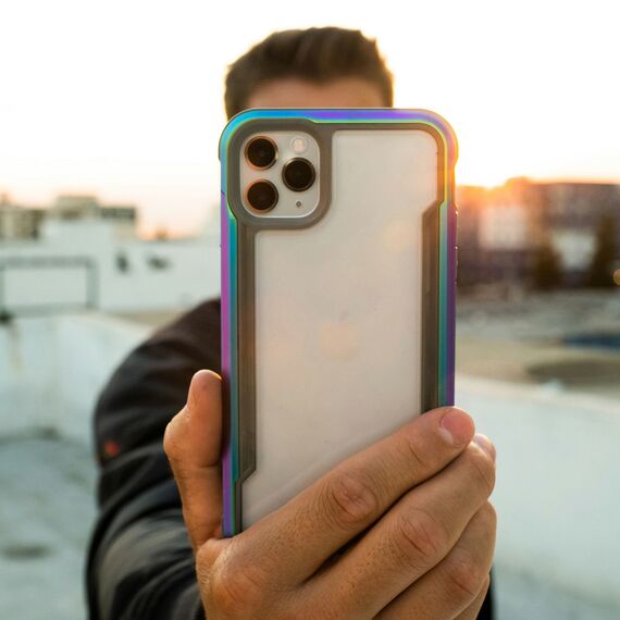 Raptic X-Doria Shield Case iPhone 14 Pro armored opal cover - Apple Cases - Cases - Techbox