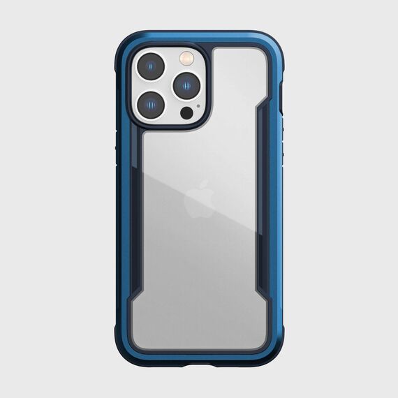 Raptic X-Doria Shield Case iPhone 14 Pro Max armored cover blue | Techbox
