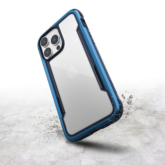Raptic X-Doria Shield Case iPhone 14 Pro Max armored cover blue | Techbox