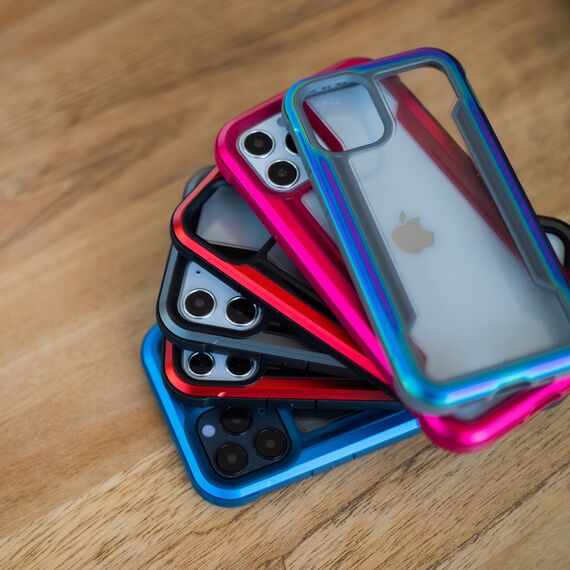 Raptic X-Doria Shield Case iPhone 14 Pro Max armored cover blue | Techbox