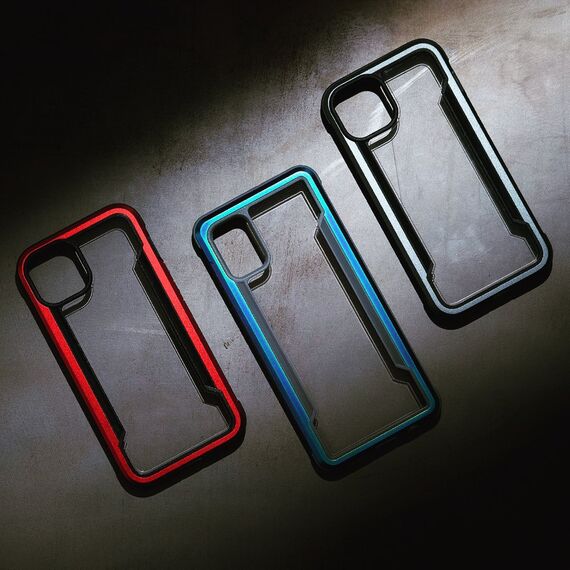 Raptic X-Doria Shield Case iPhone 14 Pro Max armored cover blue | Techbox