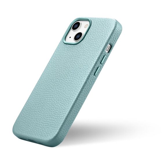 iCarer Litchi Premium Leather Case iPhone 14 Plus Magnetic Leather Case with MagSafe Green (WMI14220711-GN) | Techbox