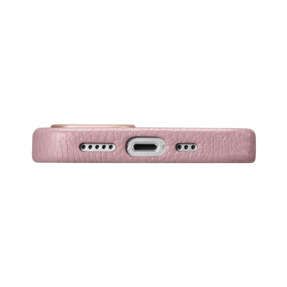 iCarer Litchi Premium Leather Case iPhone 14 Plus Magnetic Leather Case with MagSafe Pink (WMI14220711-PK) - Apple Cases - Cases - Techbox
