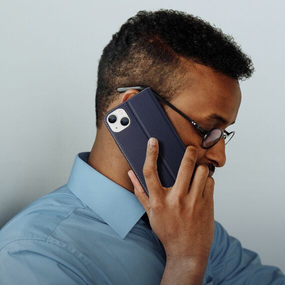 Dux Ducis Skin X2 case for iPhone 14 Plus case with magnetic flap blue - Apple Cases - Cases - Techbox
