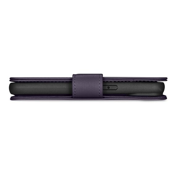 iCarer Wallet Case 2in1 Case iPhone 14 Leather Flip Cover Anti-RFID Dark Purple (WMI14220725-DP) | Techbox
