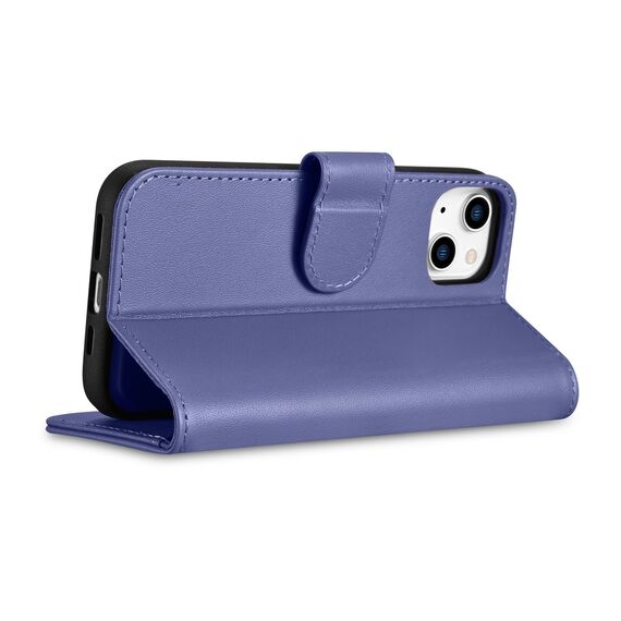 iCarer Wallet Case 2in1 Cover iPhone 14 Plus Anti-RFID Leather Flip Case Light Purple (WMI14220727-LP) - Apple Cases - Cases - Techbox