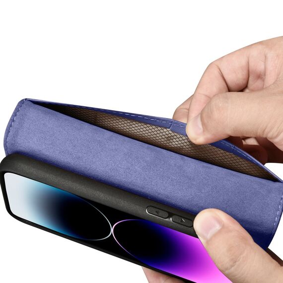 iCarer Wallet Case 2in1 Cover iPhone 14 Pro Max Leather Flip Cover Anti-RFID Light Purple (WMI14220728-LP) - Apple Cases - Cases - Techbox