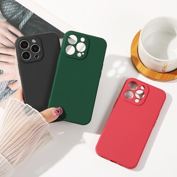 Silicone case case for iPhone 14 Plus silicone cover pink - Apple Cases - Cases - Techbox