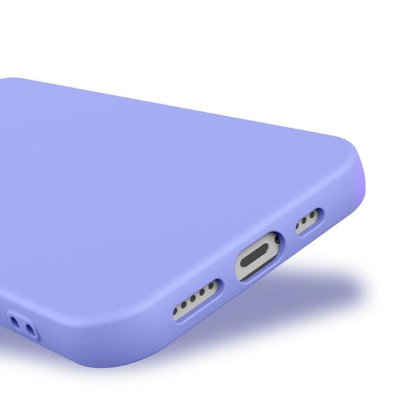 Silicone case iPhone 14 Plus silicone cover light blue | Techbox