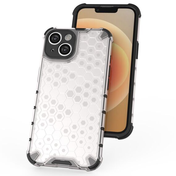 Honeycomb case for iPhone 14 armored hybrid cover blue | Techbox
