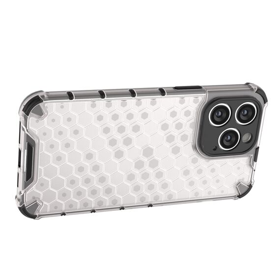 Honeycomb case for iPhone 14 Pro armored hybrid cover blue | Techbox