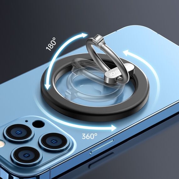 Joyroom kit multifunctional magnetic car holder ring phone support black (JR-ZS294) - Smartphone Holders - Smartphones - Techbox