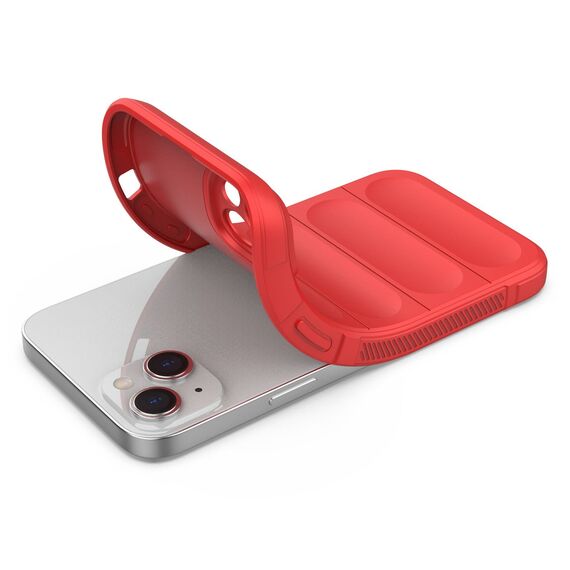 Magic Shield Case case for iPhone 14 Plus flexible armored cover red | Techbox