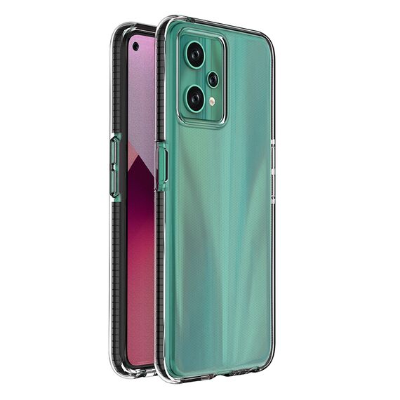 Spring Case case for Realme 9 Pro silicone cover with frame black - Rest Brands Cases - Cases - Techbox