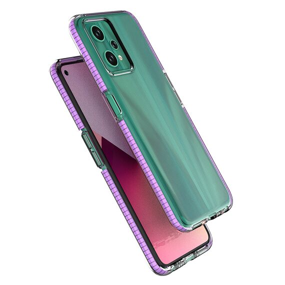 Spring Case case for Realme 9 Pro silicone cover with frame black - Rest Brands Cases - Cases - Techbox