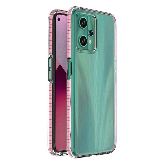 Spring Case for Realme 9 Pro silicone cover with frame light pink - Rest Brands Cases - Cases - Techbox