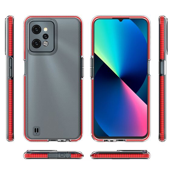 Spring Case for Realme C31 silicone cover with frame light blue - Rest Brands Cases - Cases - Techbox