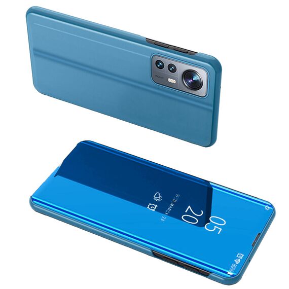 Clear View Case cover for Xiaomi 12 Lite blue flip cover - Uncategorized Cases (2) - Cases - Techbox