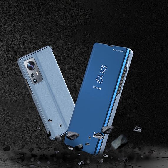 Clear View Case cover for Xiaomi 12 Lite blue flip cover - Uncategorized Cases (2) - Cases - Techbox
