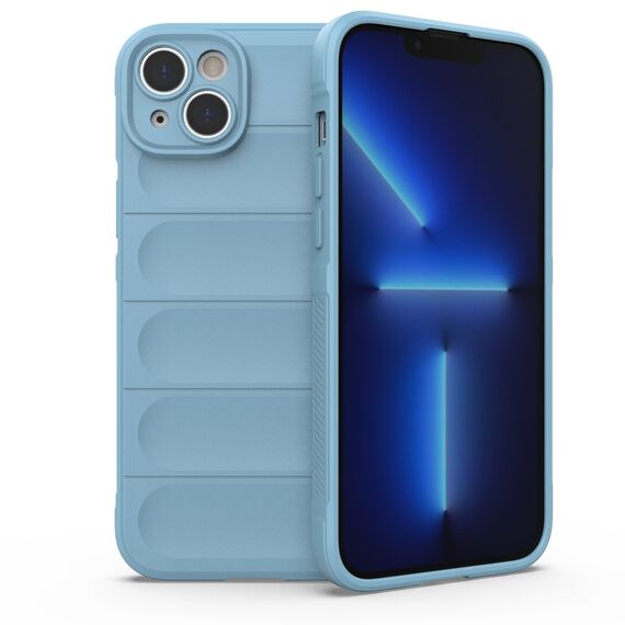 Magic Shield Case case for iPhone 14 Plus flexible armored case light blue - Apple Cases - Cases - Techbox