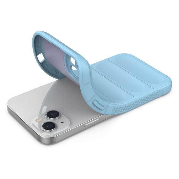 Magic Shield Case case for iPhone 14 Plus flexible armored case light blue - Apple Cases - Cases - Techbox