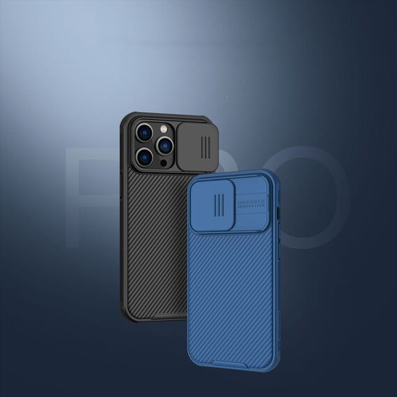 Nillkin CamShield Pro Case iPhone 14 Pro Max Armored Cover Camera Protector Blue | Techbox
