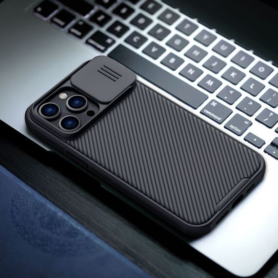 Nillkin CamShield Pro Case iPhone 14 Pro Max Armored Cover Camera Protector Blue | Techbox