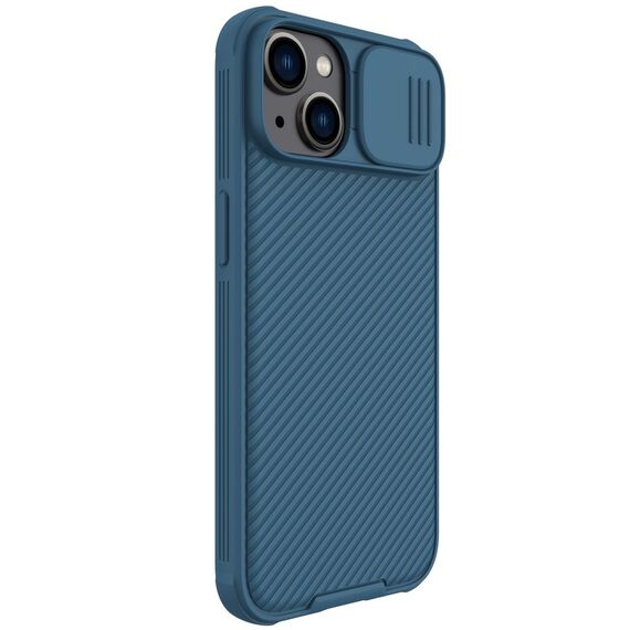 Nillkin CamShield Pro Magnetic Case iPhone 14 Plus Cover Camera Protector Blue (with MagSafe) | Techbox
