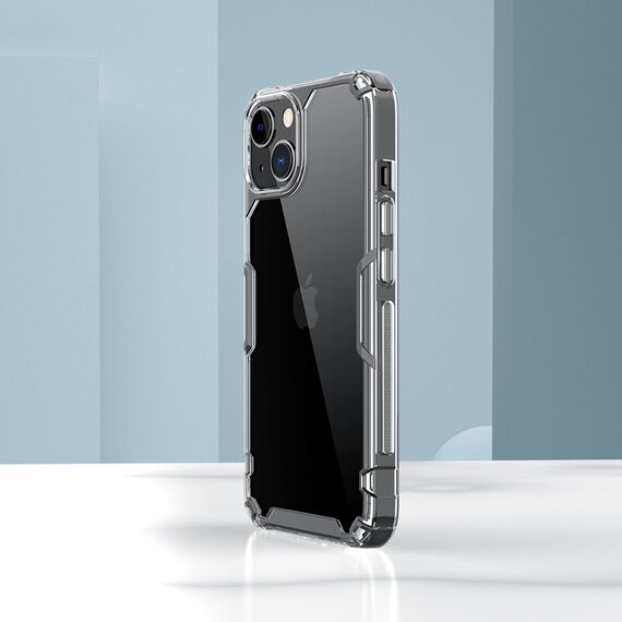 Nillkin Nature Pro iPhone 14 Plus case, armored cover, blue cover | Techbox