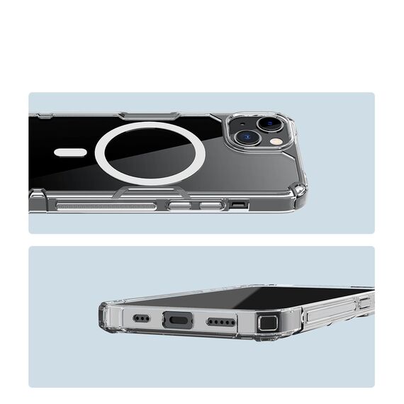 Nillkin Nature Pro Magnetic Case for iPhone 14 Plus Magnetic MagSafe Transparent Case - Apple Cases - Cases - Techbox