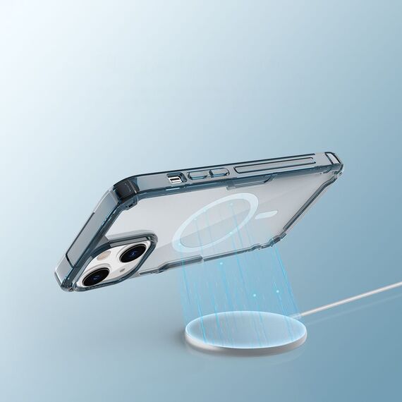 Nillkin Nature Pro Magnetic Case iPhone 14 Plus magnetic case MagSafe blue | Techbox