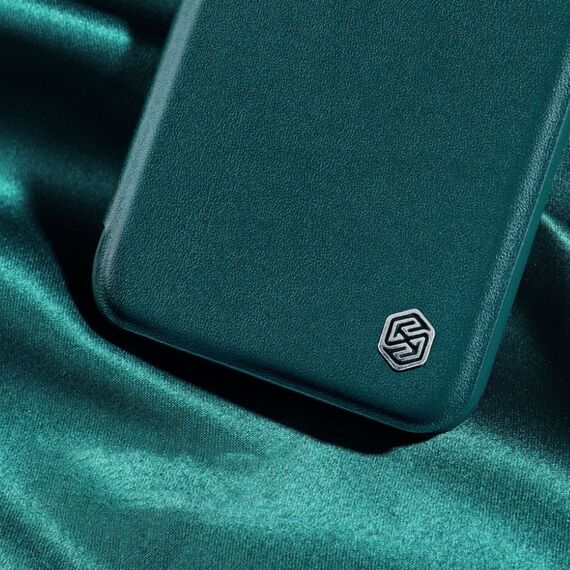 Nillkin Qin Cloth Pro Case Case for iPhone 14 Plus Camera Cover Holster Cover Flip Case Gray | Techbox