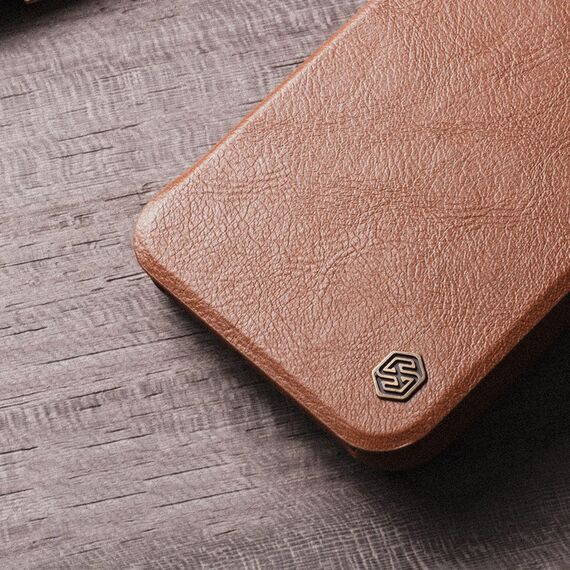 Nillkin Qin Leather Pro Case iPhone 14 Plus Camera Cover Holster Cover Flip Case Black | Techbox