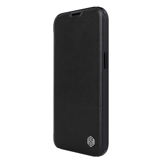 Nillkin Qin Leather Pro Case iPhone 14 Plus Camera Cover Holster Cover Flip Case Black | Techbox