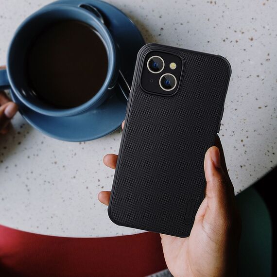 Nillkin Super Frosted Shield Pro case for iPhone 14 Plus back cover black | Techbox