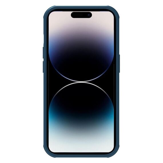 Nillkin Super Frosted Shield Pro case for iPhone 14 Pro Max back cover blue | Techbox