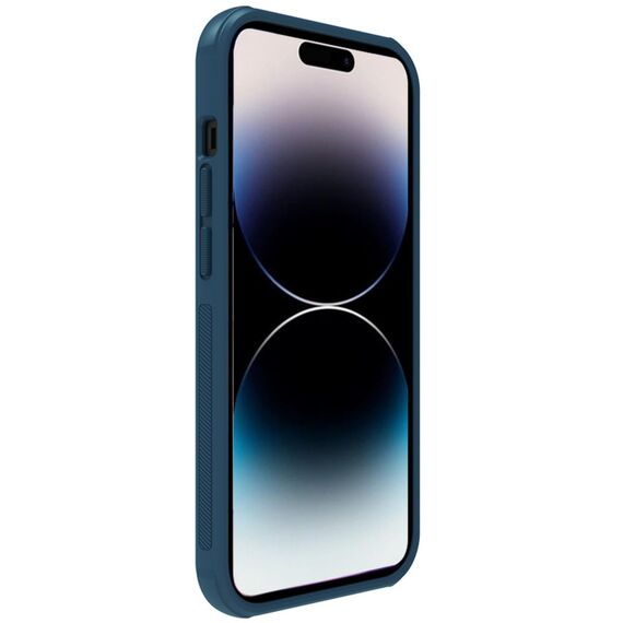 Nillkin Super Frosted Shield Pro case for iPhone 14 Pro Max back cover blue | Techbox
