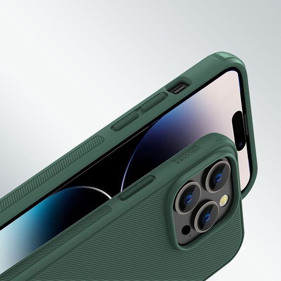 Nillkin Super Frosted Shield Pro case for iPhone 14 Pro Max back cover blue | Techbox