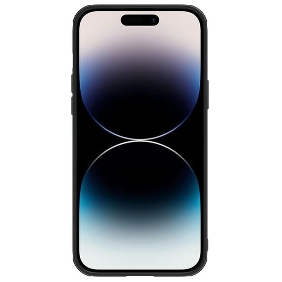 Nillkin CamShield Leather S Case iPhone 14 Pro Max case with camera cover black | Techbox